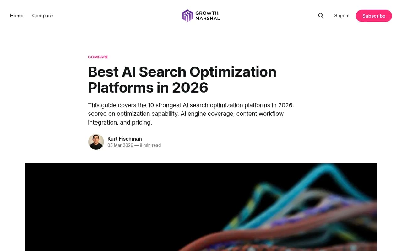 Best AI search optimization platforms ranked in 2026
