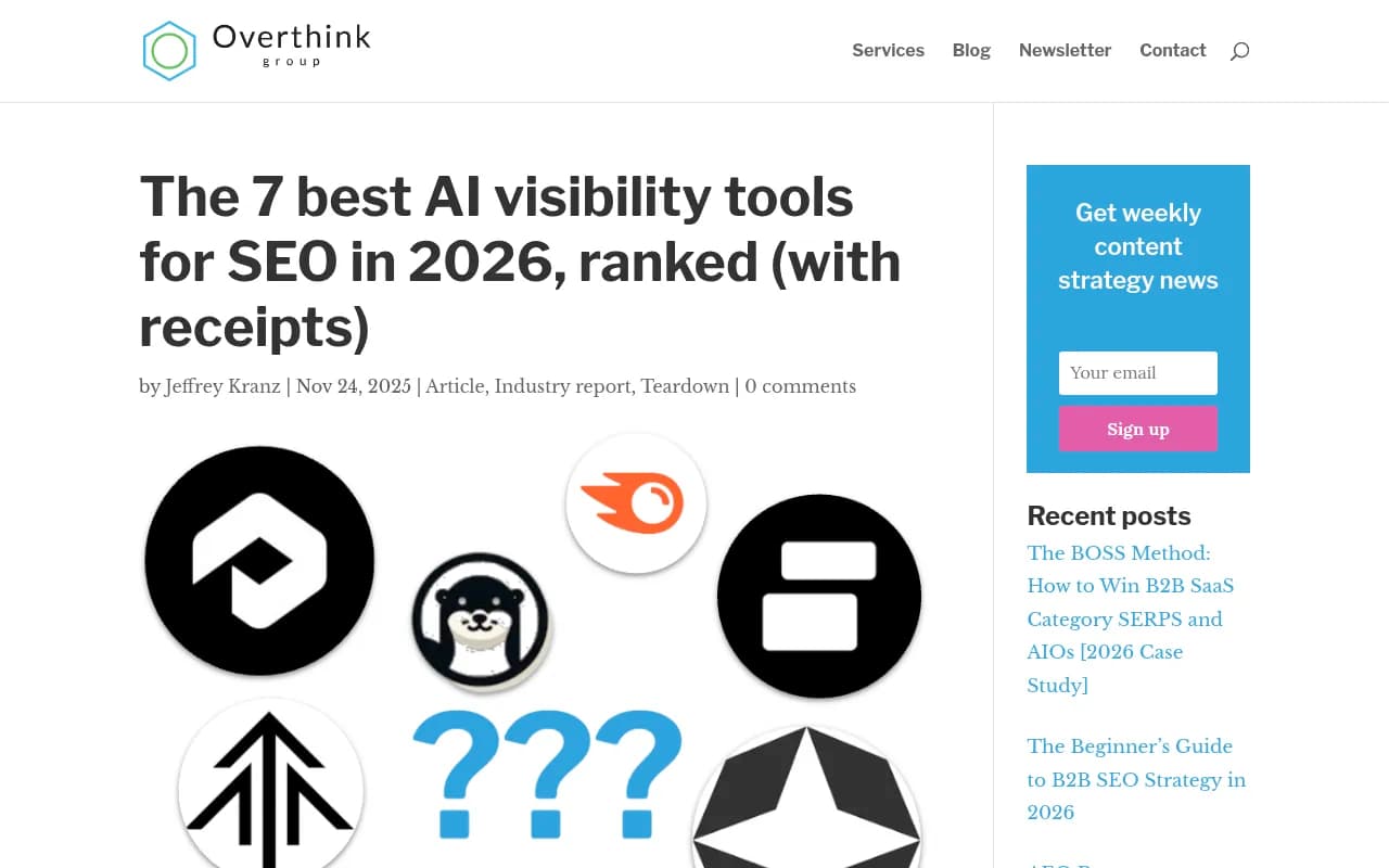 Ahrefs Brand Radar interface
