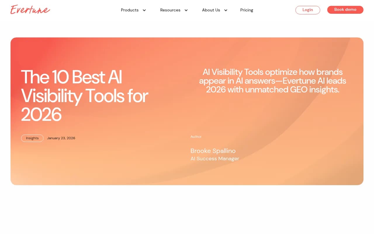 The 10 Best AI Visibility Tools for 2026 - overview of the AI visibility landscape