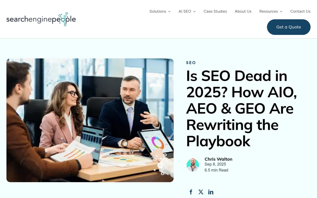 Is SEO Dead in 2025? How AIO, AEO & GEO Are Rewriting the Playbook