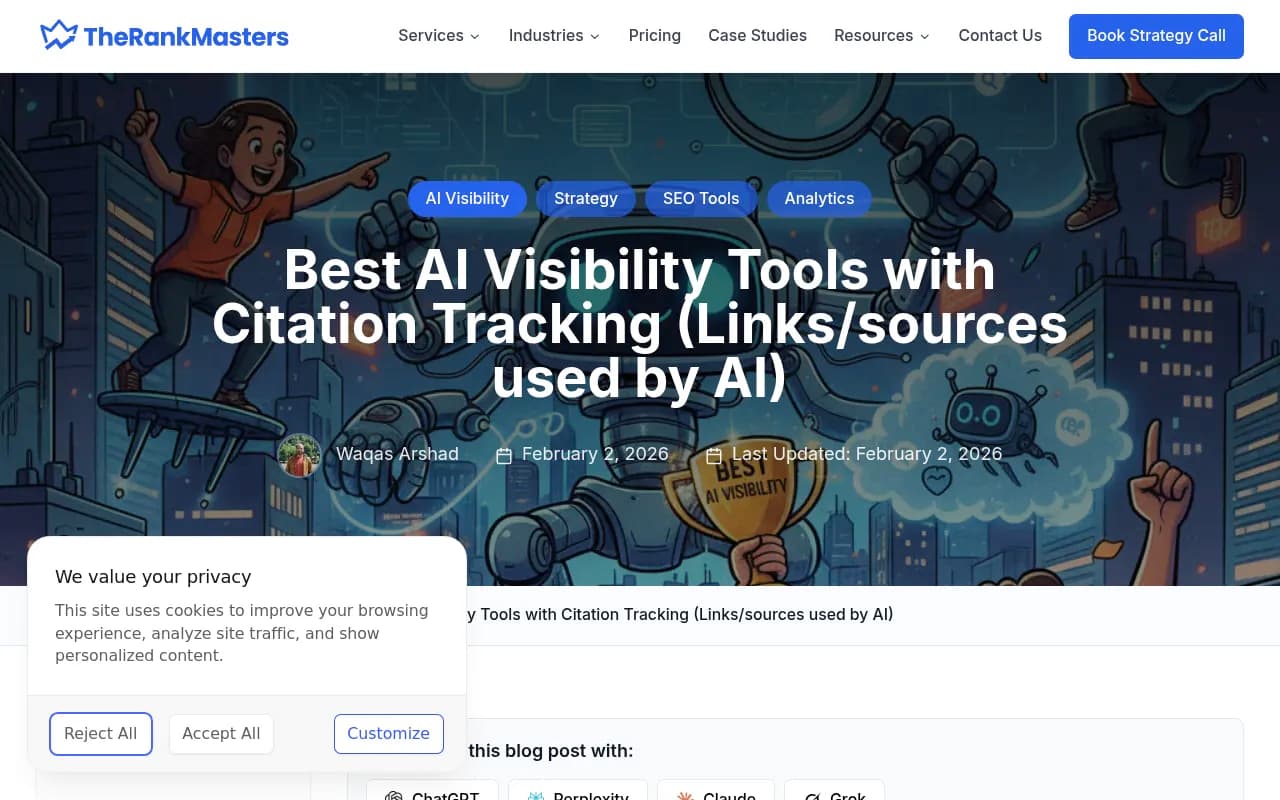 Best AI Visibility Tools with Citation Tracking