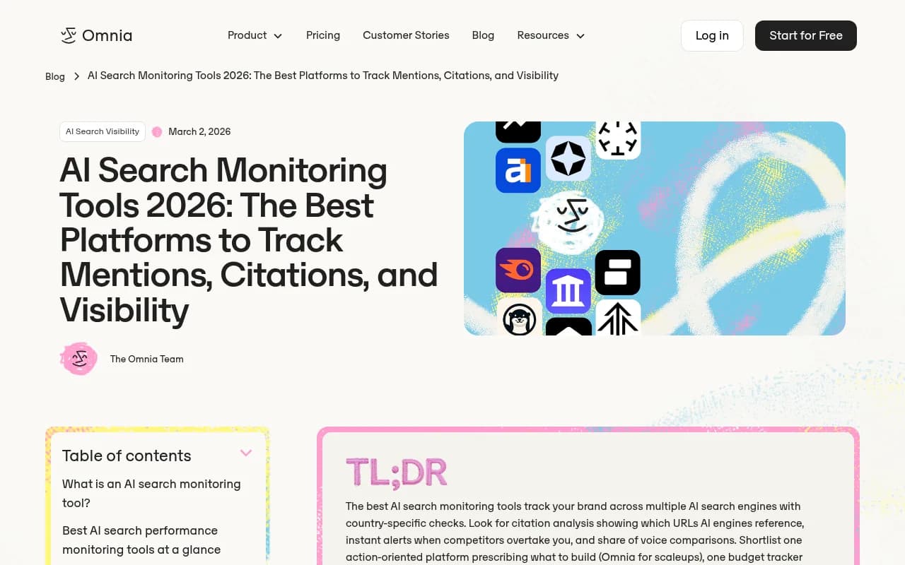 AI search monitoring tools comparison