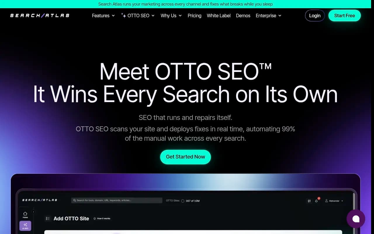 Screenshot of OTTO SEO
